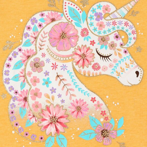 The Childrens Place Girls Unicorn Graphic Tee Short Sleeve 3-Pack-Mult L (10/12) - Picture 4 of 4